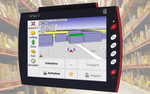 Staplernavigation Terminal